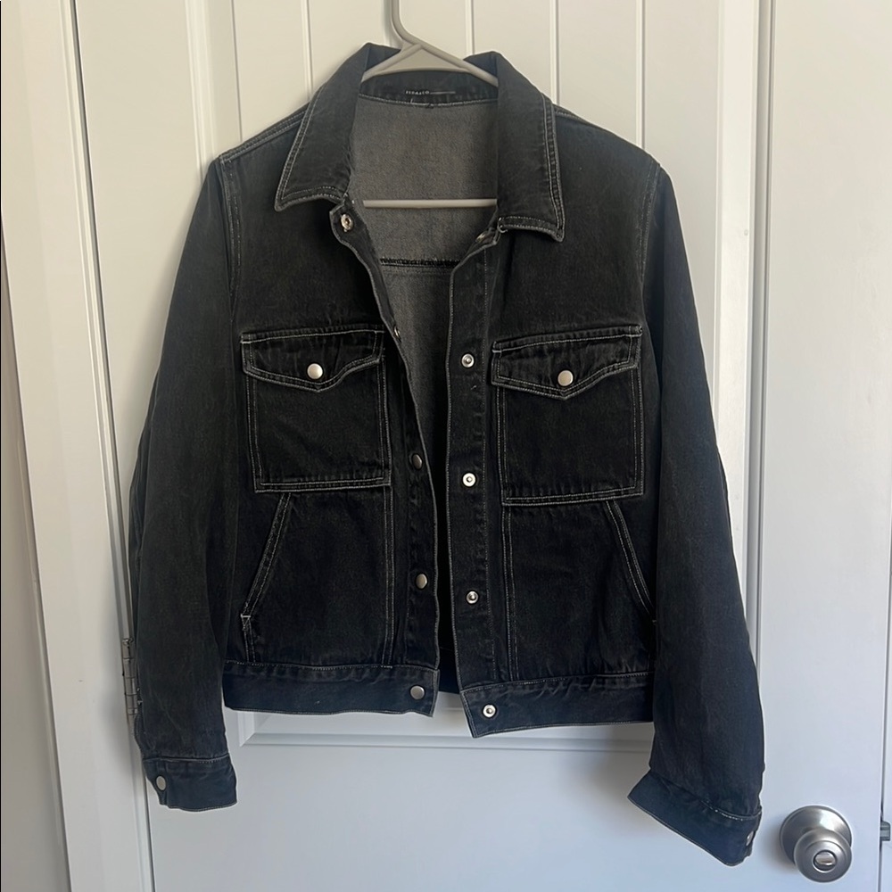 Black Denim Jacket